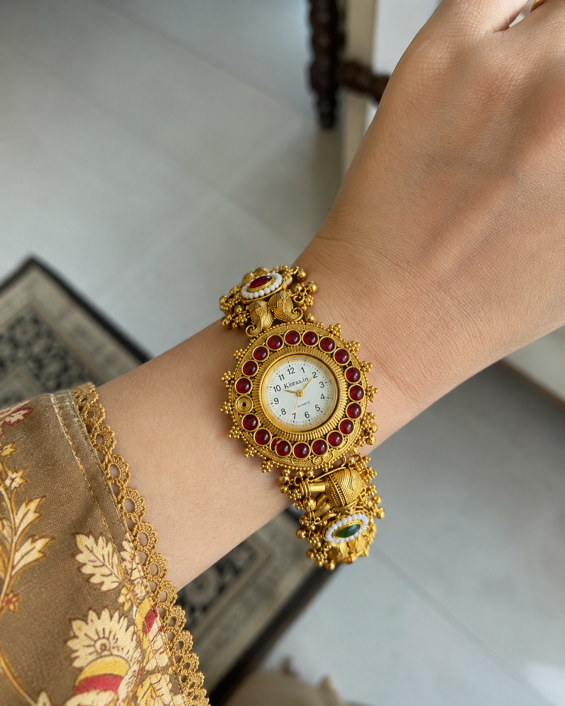 Temple Jewelry Bracelet Watch
