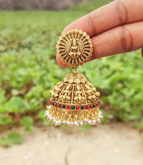 Antique Lakshmi Jhumkas