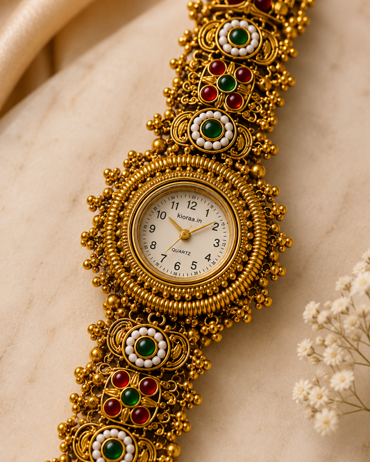 Broad Kada Wristband Watch