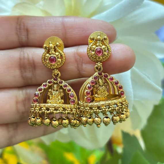 Antique Lakshmi Jhumkas
