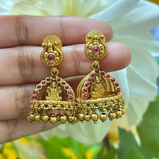 Antique Lakshmi Jhumkas