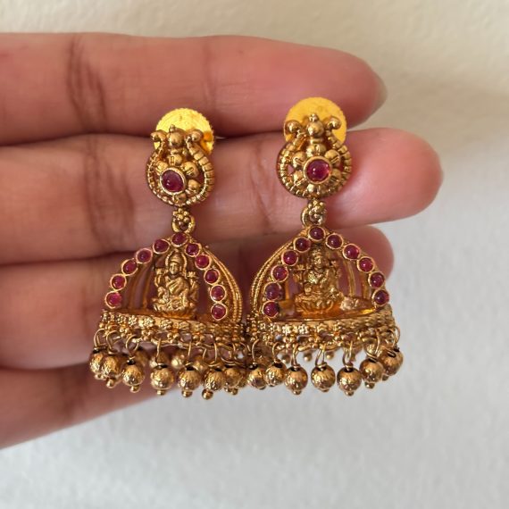 Antique Lakshmi Jhumkas