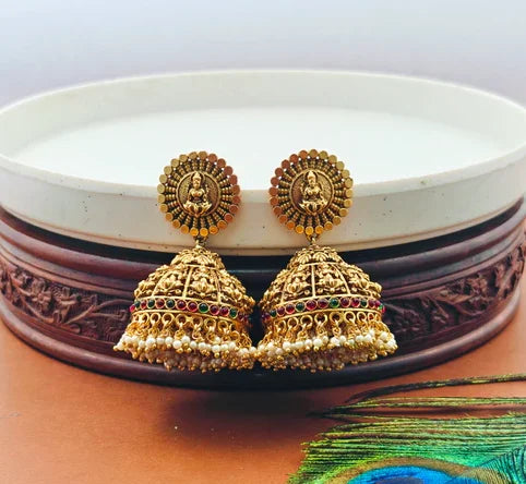 Antique Lakshmi Jhumkas